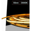 Striscia Led Cob Strip Bobina 50mt 24volt Led Smd Luce 4000k 6500k 3000k Cob-50m