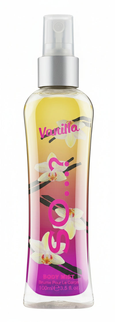 So vanilla body mist 100ml