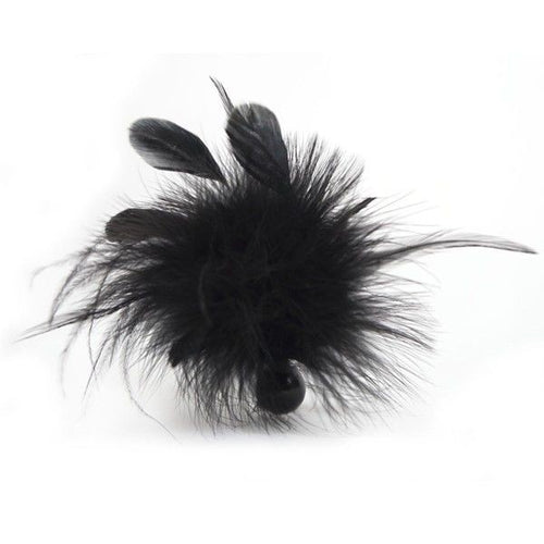 Piumino Bondage Pom Pom Piume TicKler di Bijoux Indiscrets