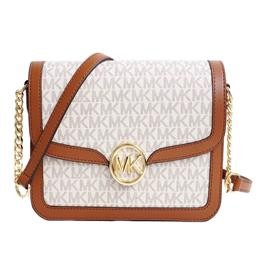 MICHAEL KORS TRACOLINNA BEIGE MARRONE