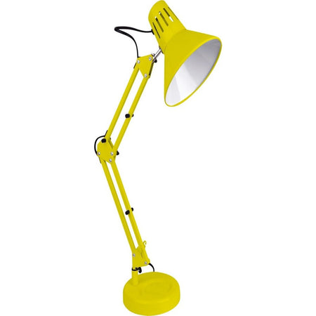 Lampada Da Scrivania Con Braccio Snodabile Attacco E27 Luce Tavolo Per Ufficio