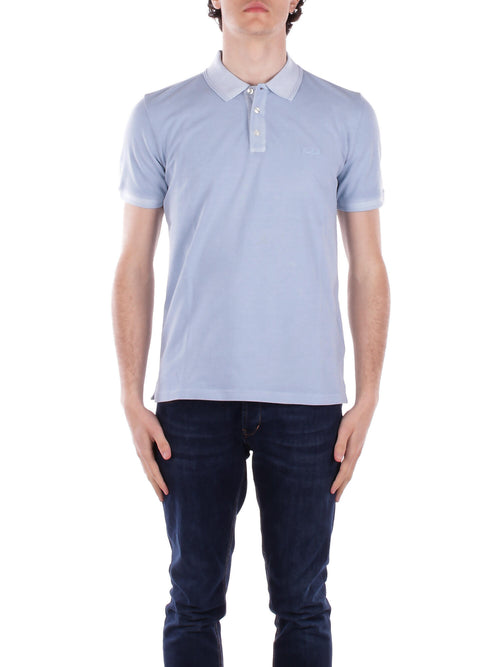 Woolrich T-shirt e Polo Celeste da uomo