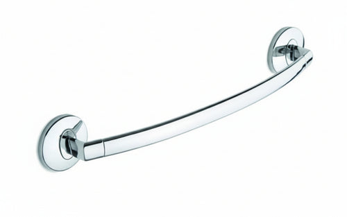 METAFORM - PORTA ASCIUGAMANI A PARETE EOS 788 - IN OTTONE CROMATO - LUNGHEZZA 56CM