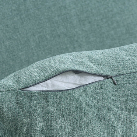 Poltrona Letto a sedia materasso brandina Lettino Singolo con Schienale Regolabile in 4 Posizioni e Seduta Imbottita, 96x84.5x87.5 cm, Verde F839-477V00GNA