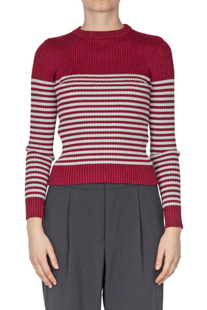 SO ALLURE So Allure - Maglia - 441913 - Bordeaux/Grigio da donna