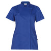 Casacca Tati Royal Azzurro Manica Corta Casacca Donna Tessuto Satin Dottoressa Farmacista Dentista Infermiera asa oss