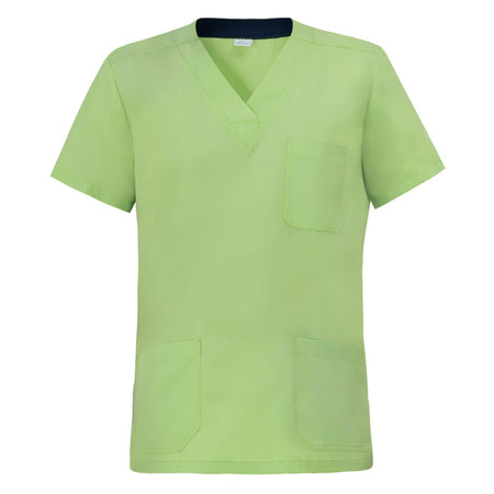 Casacca Giuliano Pistacchio Casacca a V No Stiro Traspirante Infermiere Medico Dentista