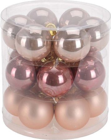 18 palline per albero di natale in vetro da Ø 3 cm pendaglio Tinta unita Casa e cucina/Decorazioni per interni/Addobbi e decorazioni per ricorrenze/Decorazioni natalizie/Addobbi e decorazioni/Palle e palline MagiediNatale.it - Altamura, Commerciovirtuoso.it