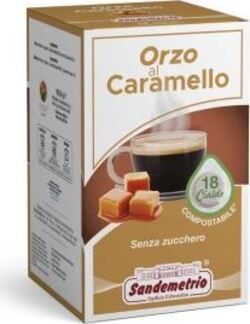 18 X Cialde Orzo Al Caramello Sandemetrio Confezione 18 Pz Cialde Caffè Senza Zucchero Alimentari e cura della casa/Caffè tè e bevande/Caffè/Cialde e capsule di caffè Non solo alimenti - Albano Laziale, Commerciovirtuoso.it