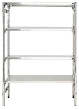 Scaffale inox per cucine panetterie pasticcerie cm. 120x30x180h