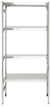 Scaffalatura inox per generi alimentari cm. 60x60x180h