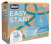 Ch set pappa sil 6m+ azzurro