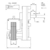 Motoriduttore Mellor FB1344 stufe a pellet 14702026