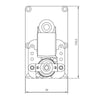 Motoriduttore Mellor FB1344 stufe a pellet 14702026