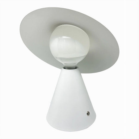 Lampada Da Tavolo Decorativa Con Paralume A Cappello Orientabile Lume E27 D13