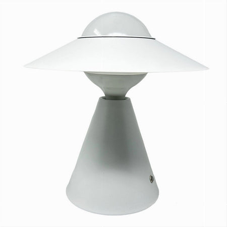 Lampada Da Tavolo Decorativa Con Paralume A Cappello Orientabile Lume E27 D13