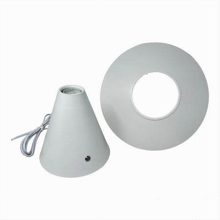 Lampada Da Tavolo Decorativa Con Paralume A Cappello Orientabile Lume E27 D13