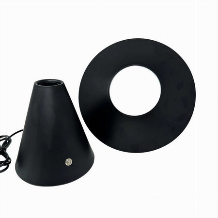 Lampada Da Tavolo Decorativa Con Paralume A Cappello Orientabile Lume E27 D13