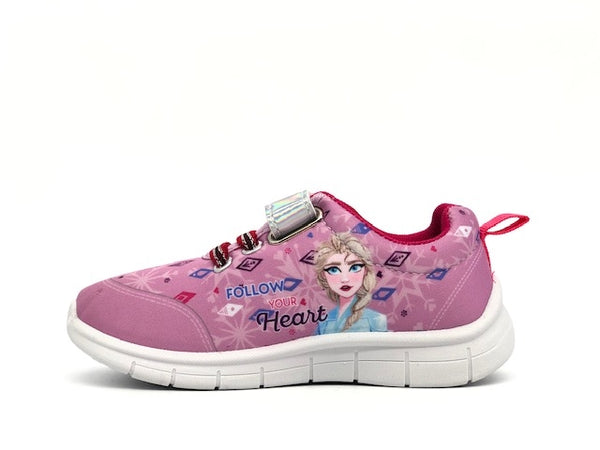DISNEY FROZEN Sneaker bimba rosa con Elsa e Anna