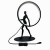 Lampada Da Tavolo 9w Scultura Corpo Uomo A Led Lume Luce 3000k 4000k 6500k D02-n