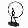 Lampada Da Tavolo 9w Scultura Corpo Uomo A Led Lume Luce 3000k 4000k 6500k D02-n