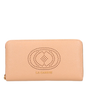la carrie Portafogli Beige da donna