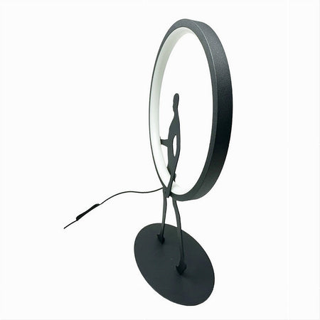 Lampada Da Tavolo 9w Scultura Corpo Uomo A Led Lume Luce 3000k 4000k 6500k D02-n