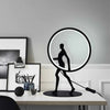 Lampada Da Tavolo 9w Scultura Corpo Uomo A Led Lume Luce 3000k 4000k 6500k D02-n