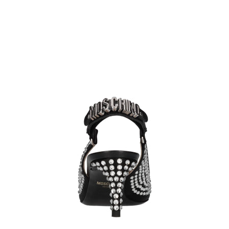 Moschino Scarpe con Tacco Nero da donna