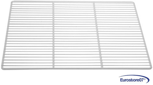 FRIGORIFERO / CANTINETTA PROFESSIONALE GRIGLIA PLASTIFICATA BIANCA 680x590 mm