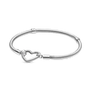 Pandora Bracciale con Chiusura a Cuore Componiibile