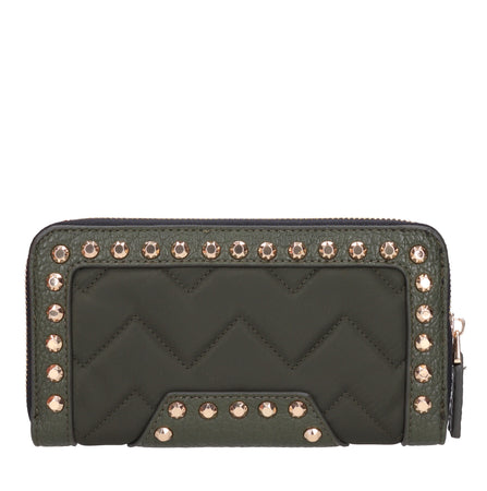 la carrie Portafogli Verde da donna
