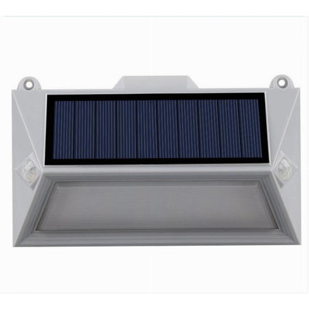 Applique Led Con Pannello Solare Doppio Sensore Movimento Crepuscolare Yh0408-pir