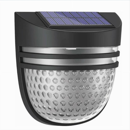 Faretto Applique Led Giardino Ricaricabile 3 W Con Pannello Solare Ip65 Yh0613