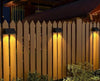 Applique Led Con Pannello Solare A Parete 3 W Ip65 Luce 3000k 6500k Nero Yh0615