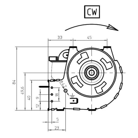 Ventola tangenziale FERGAS 116258 stufe a pellet 14706138