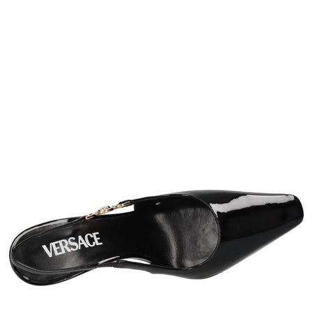 Versace Scarpe con Tacco Nero da donna