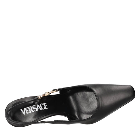 Versace Scarpe con Tacco Nero da donna