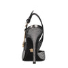Versace Scarpe con Tacco Argento da donna