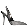 Versace Scarpe con Tacco Argento da donna