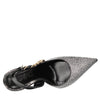 Versace Scarpe con Tacco Argento da donna