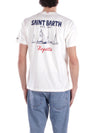 Saint Barth T-shirt e Polo Bianco da uomo