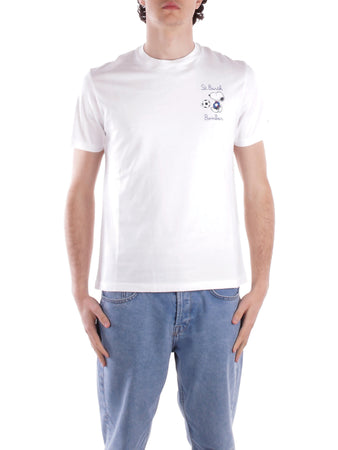 Saint Barth T-shirt e Polo Bianco da uomo