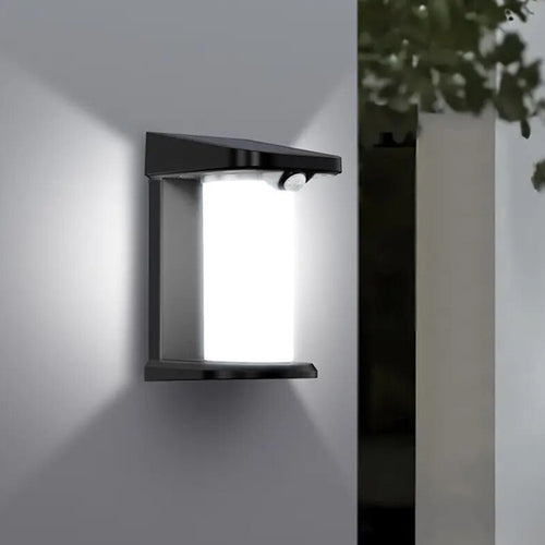 Applique Parete Led Luce 3000k 6500k Pannello Solare Sensore Movimento Yh0619-pir