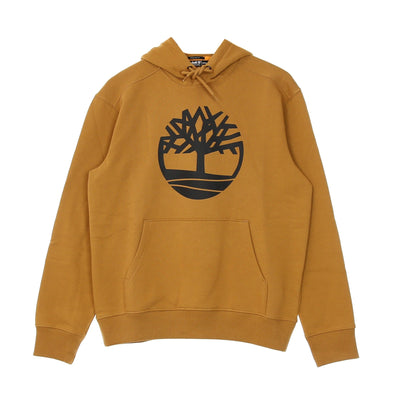 TIMBERLAND Felpa Cappuccio Uomo Core Logo Po Hoodie Bb Wheat Boot/black da uomo