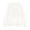 TIMBERLAND Felpa Girocollo Uomo Core Logo Crewneck Brushback White/black da uomo