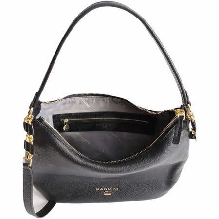 18041 BORSA A SPALLA Nannini Nero 0000000081 - UNICA / Nero - BORSA A SPALLA