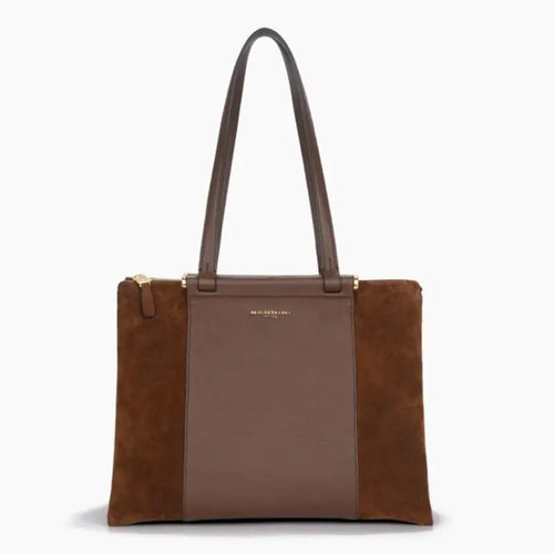18046 BORSE SHOPPING Nannini Cuoio 0000000084 - UNICA / Cuoio - BORSE SHOPPING