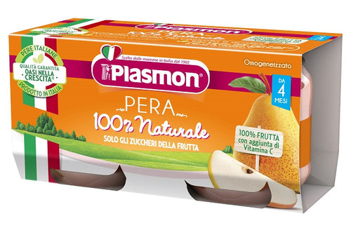 Plasmon omog pera 2x80g