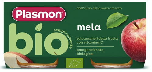 Plasmon omog mela bio 2x80g